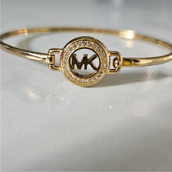 Michael Kors Gold Bracelet with Crystal Accents - Picture 5 of 5